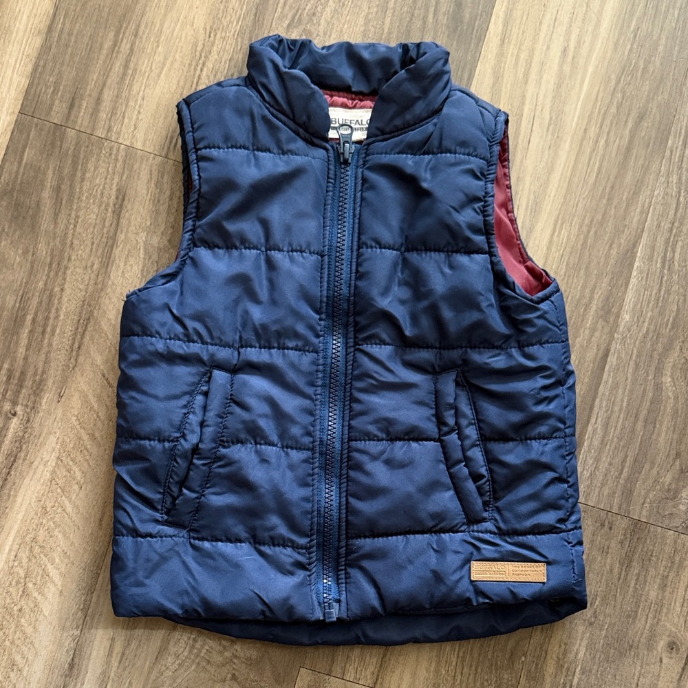 Buffalo David Bitton Dark Blue Quilted Vest